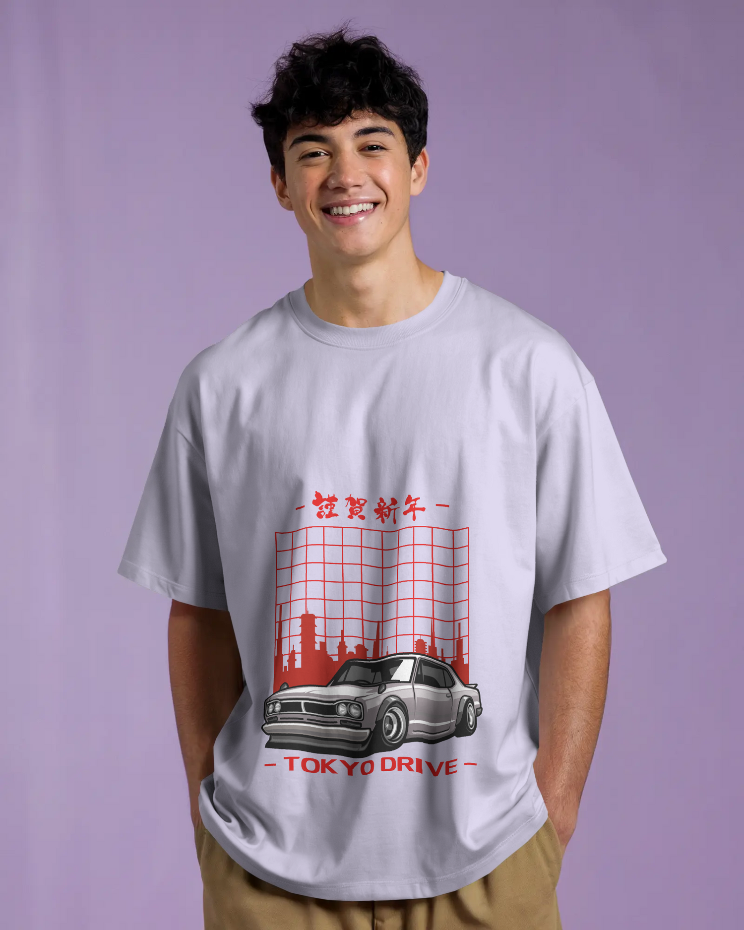 Tokyo Drive Terry Oversized Tee
