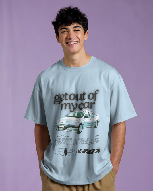Get Out of My Car Terry Oversized Tee