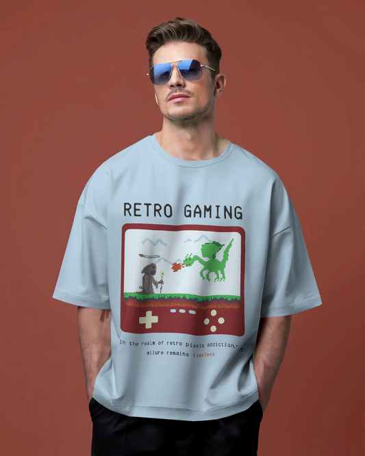 Retro Gaming Terry Knit Tee