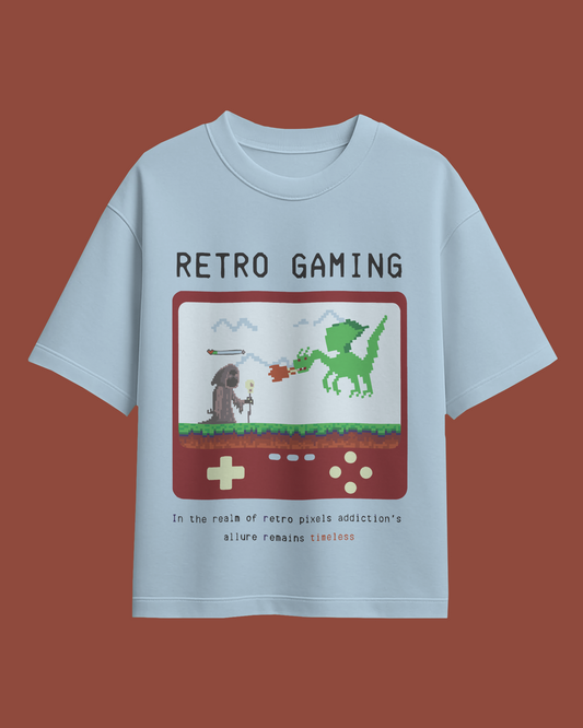Retro Gaming Terry Knit Tee