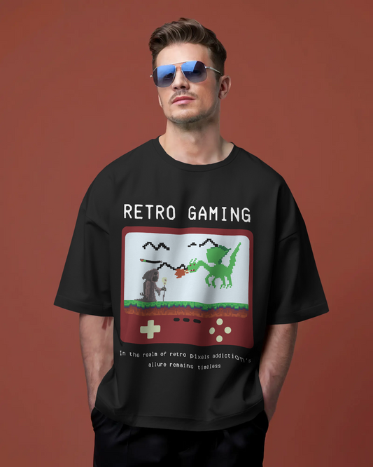 Retro Gaming Terry Knit Tee