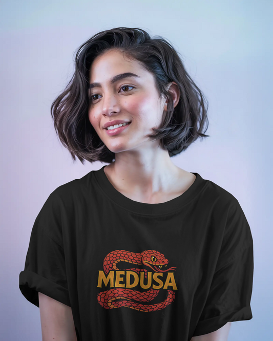 Medusa Terry Knit Tee