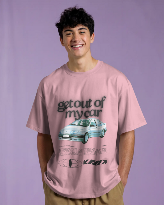 Get Out of My Car Terry Oversized Tee