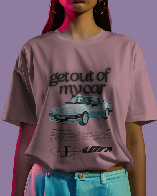Get Out of My Car Terry Oversized Tee