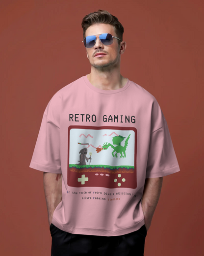 Retro Gaming Terry Knit Tee