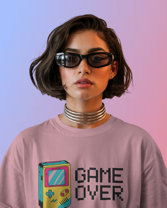 Game Over Terry Knit Tee