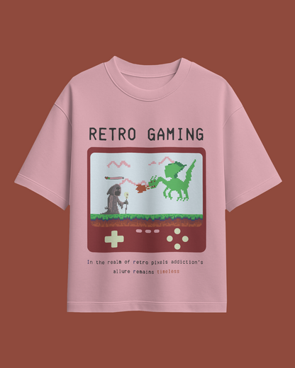 Retro Gaming Terry Knit Tee