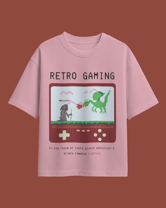 Retro Gaming Terry Knit Tee