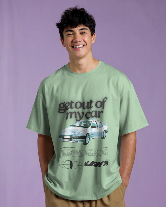 Get Out of My Car Terry Oversized Tee