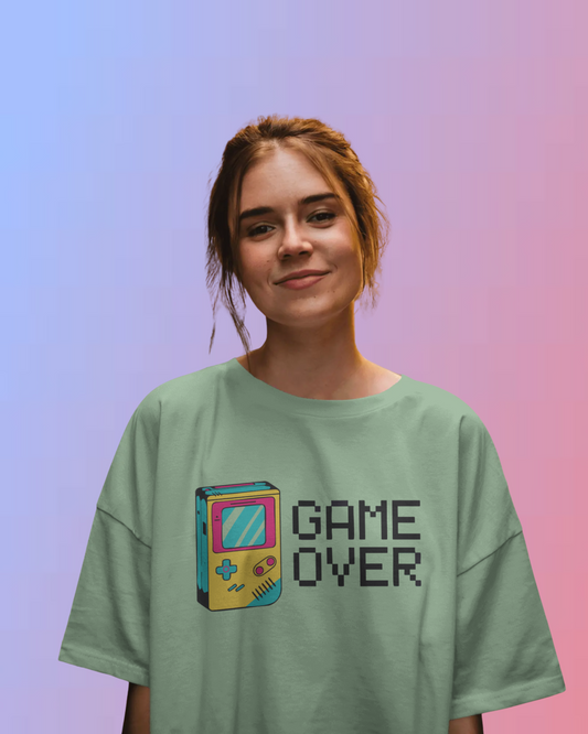 Game Over Terry Knit Tee