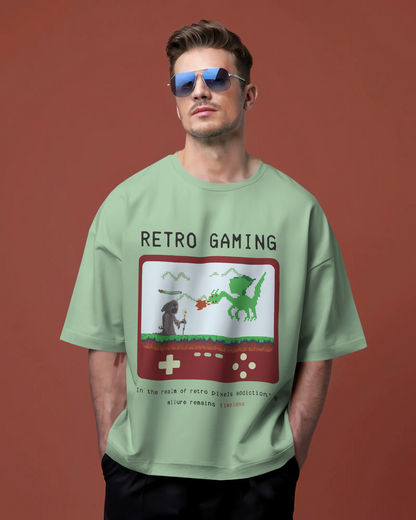Retro Gaming Terry Knit Tee
