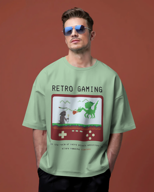 Retro Gaming Terry Knit Tee