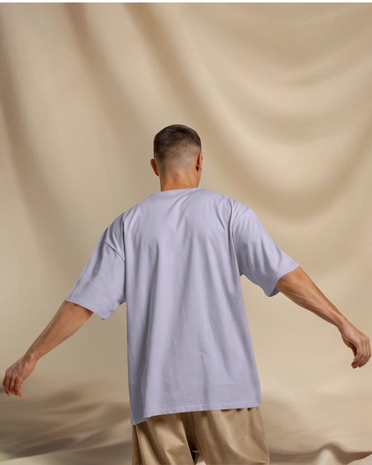 Plain Lavender Terry Knit Tee