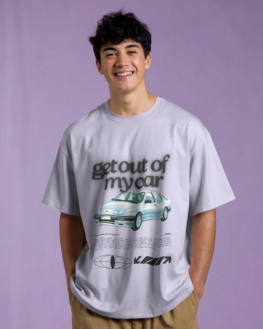 Get Out of My Car Terry Oversized Tee