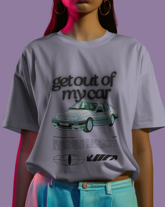 Get Out of My Car Terry Oversized Tee