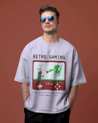 Retro Gaming Terry Knit Tee