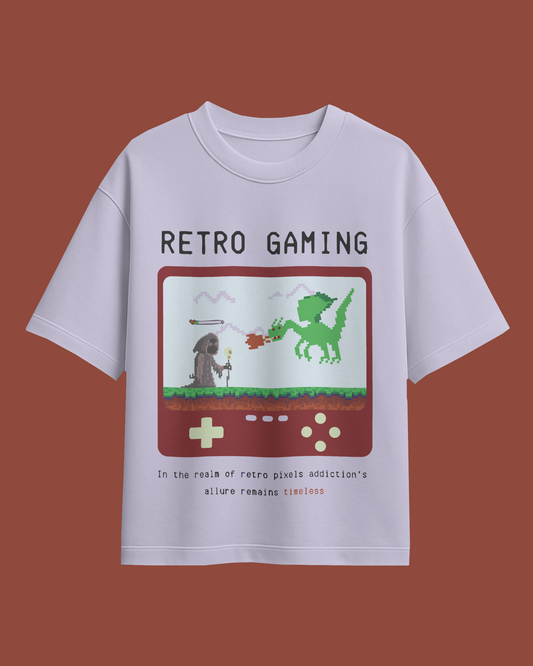Retro Gaming Terry Knit Tee