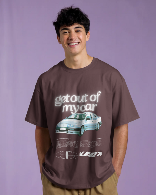 Get Out of My Car Terry Oversized Tee