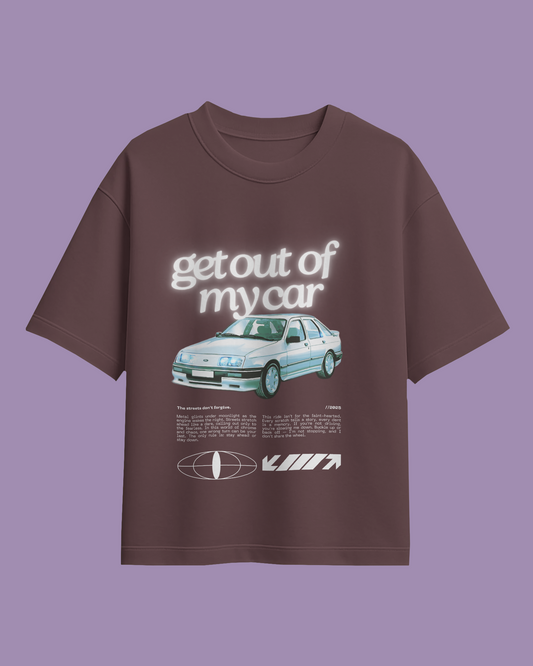 Get Out of My Car Terry Oversized Tee