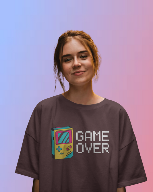 Game Over Terry Knit Tee - Way Monk