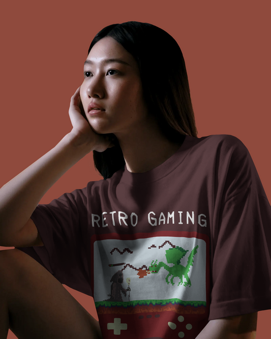 Retro Gaming Terry Knit Tee