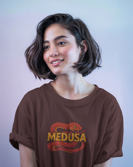 Medusa Terry Knit Tee