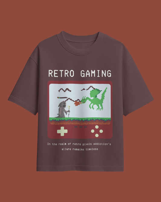 Retro Gaming Terry Knit Tee