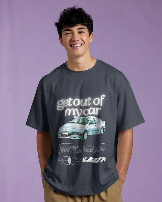 Get Out of My Car Terry Oversized Tee