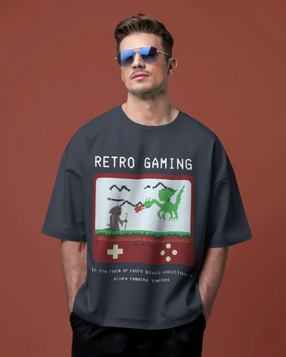 Retro Gaming Terry Knit Tee