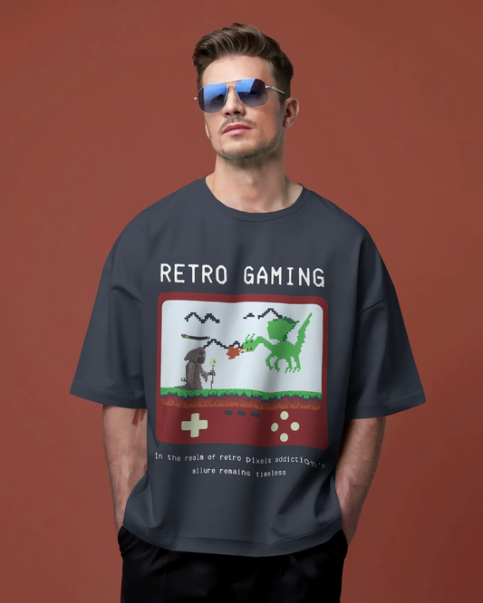 Retro Gaming Terry Knit Tee