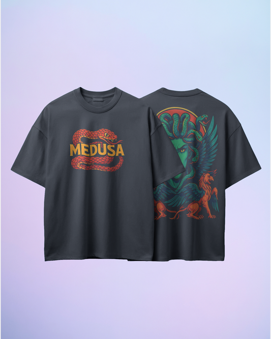 Medusa Terry Knit Tee
