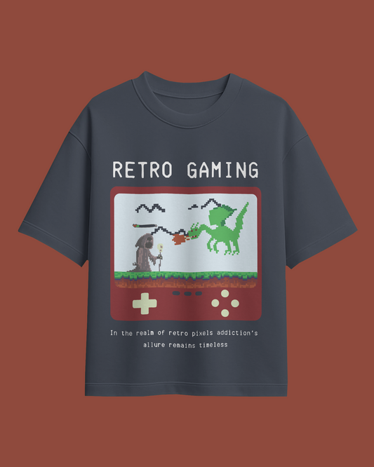 Retro Gaming Terry Knit Tee
