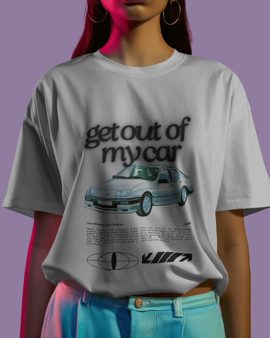 Get Out of My Car Terry Oversized Tee