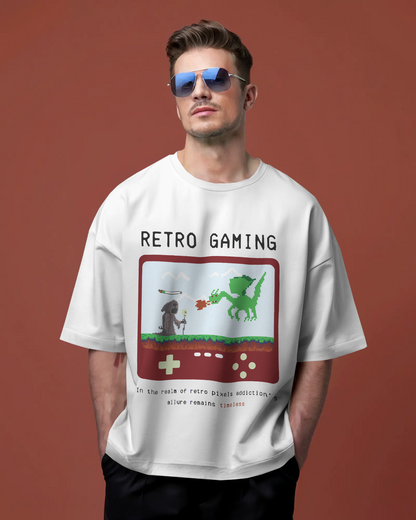 Retro Gaming Terry Knit Tee