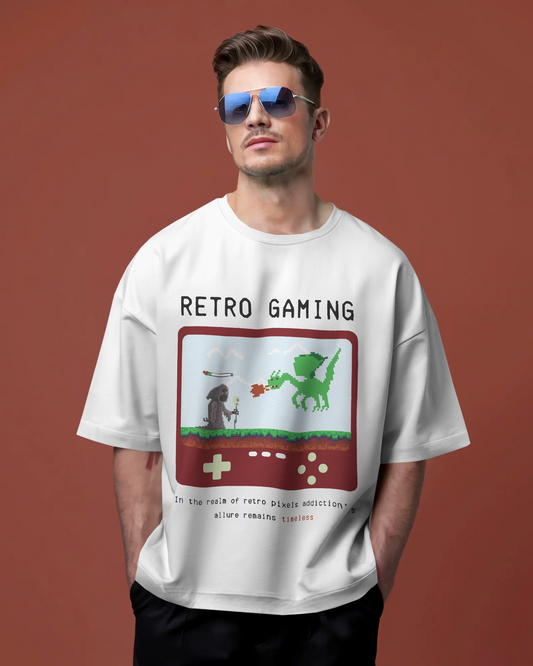 Retro Gaming Terry Knit Tee