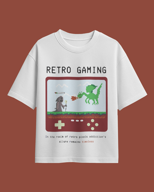 Retro Gaming Terry Knit Tee